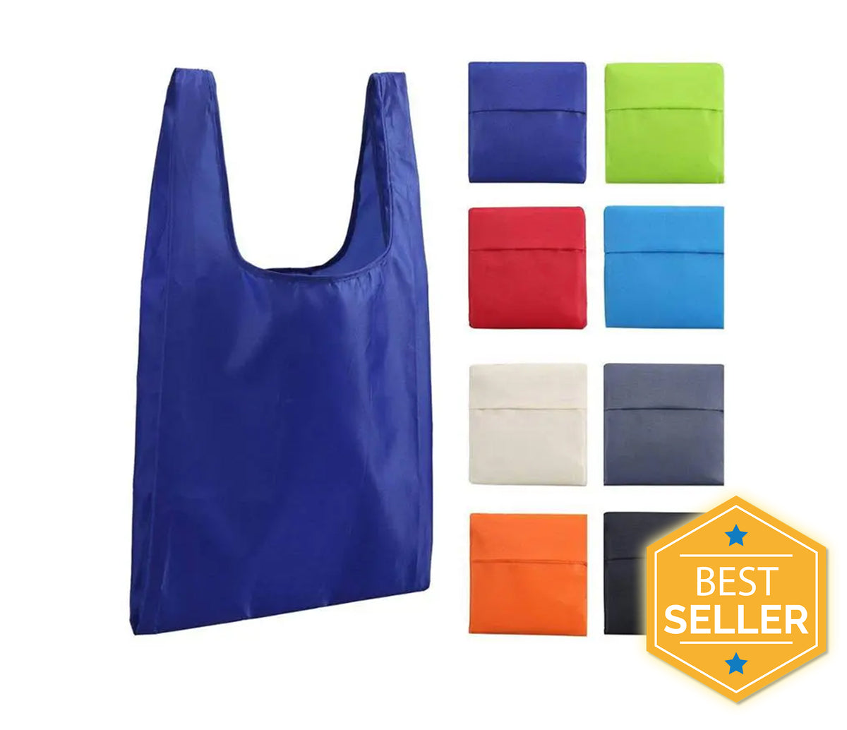 Foldable Neon Recycle Shopping Bag