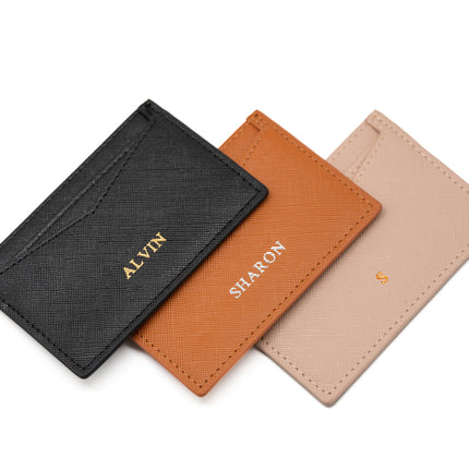 Saffiano Cardholder (Name Printing)
