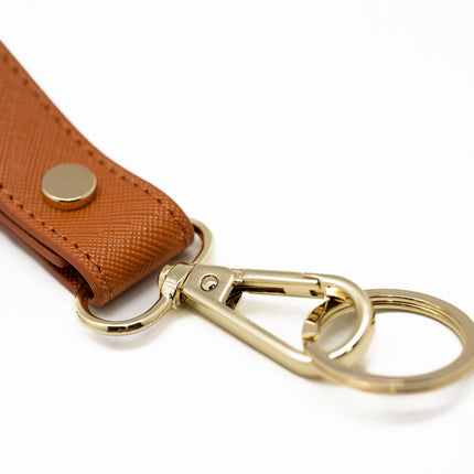 Saffiano Keychain (Name Printing)