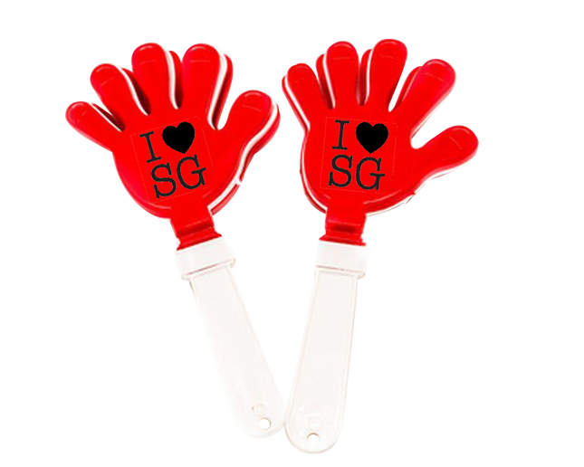 Plastic Hand Clapper Toy