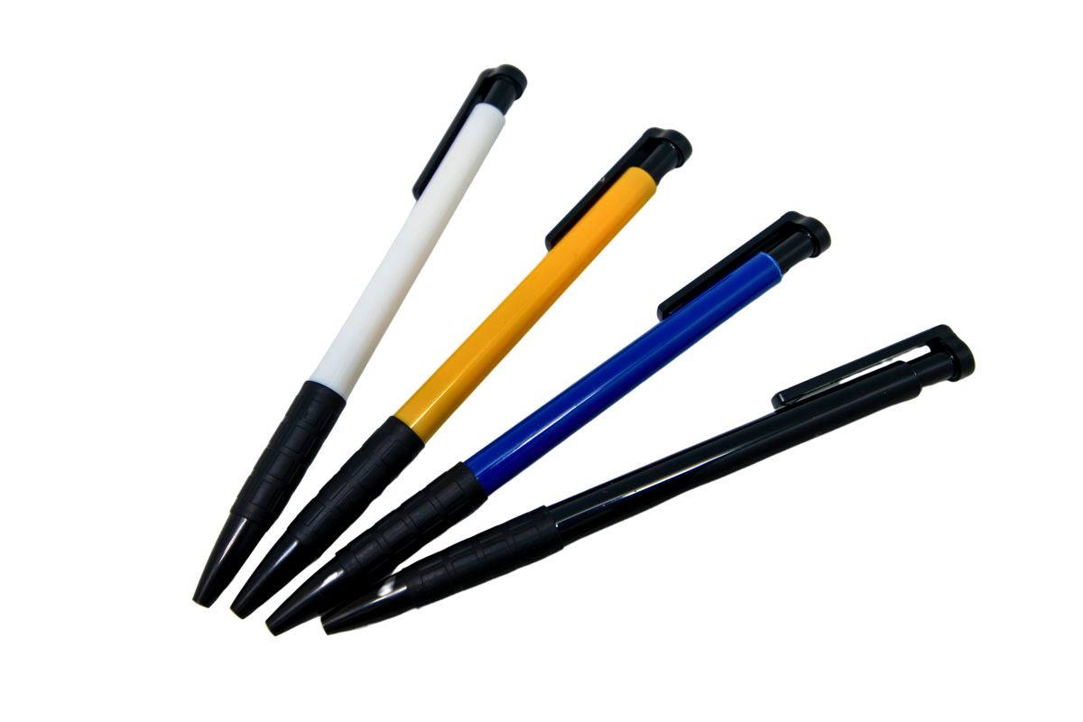 Colored Shaft Ball Point Pen