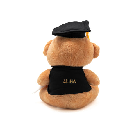 16cm Graduation Soft Bear (Name Printing)