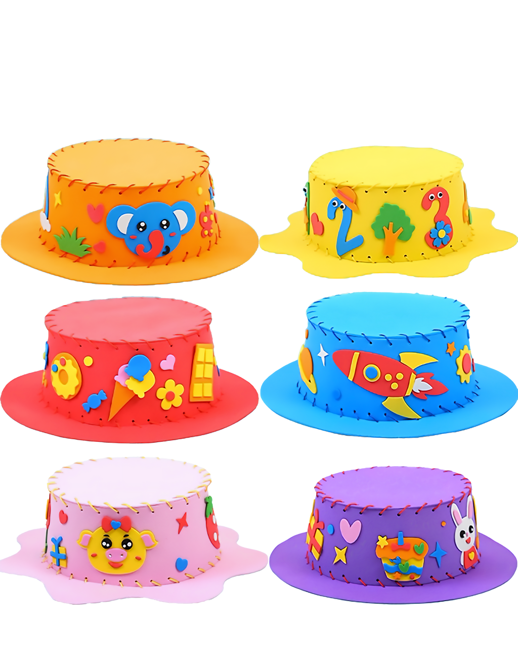 DIY EVA Foam Hat One Dollar Only