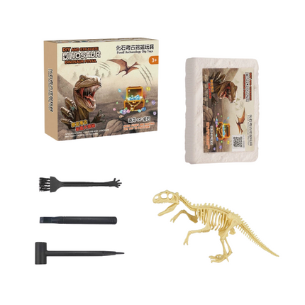 Dinosaur Fossil Dig Excavation Kit