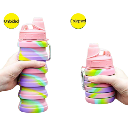 Silicon Telescopic Sports Water Bottle (Deliver in 4-6 weeks)