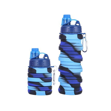 Silicon Telescopic Sports Water Bottle (Deliver in 4-6 weeks)