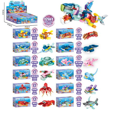 Nano Block Animal and Dino