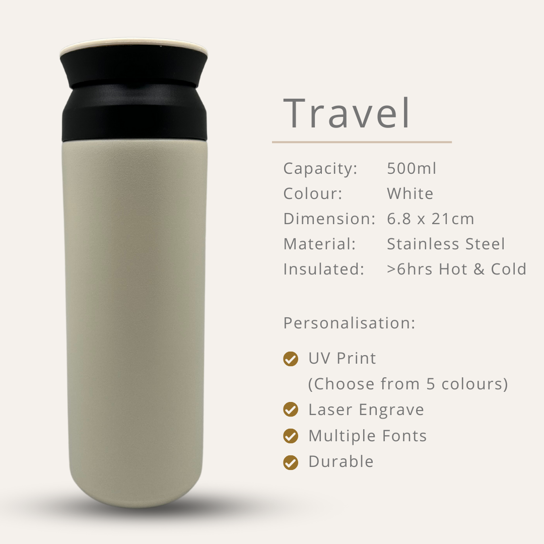 Personalised Thermal Bottle 220ml - 600ml