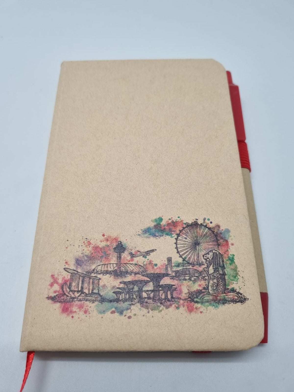 Singapore Theme Design A6 Eco-Friendly Notebook Set