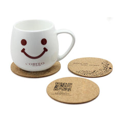 Round Cork Coaster One Dollar Only