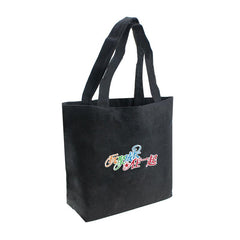 Black Canvas Tote Bag 30*20*10cm IWG FC One Dollar Only
