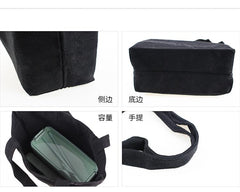 Black Canvas Tote Bag 30*20*10cm IWG FC One Dollar Only