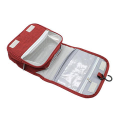 Zippered Cosmetic Bag With Hanging Hook One Dollar Only