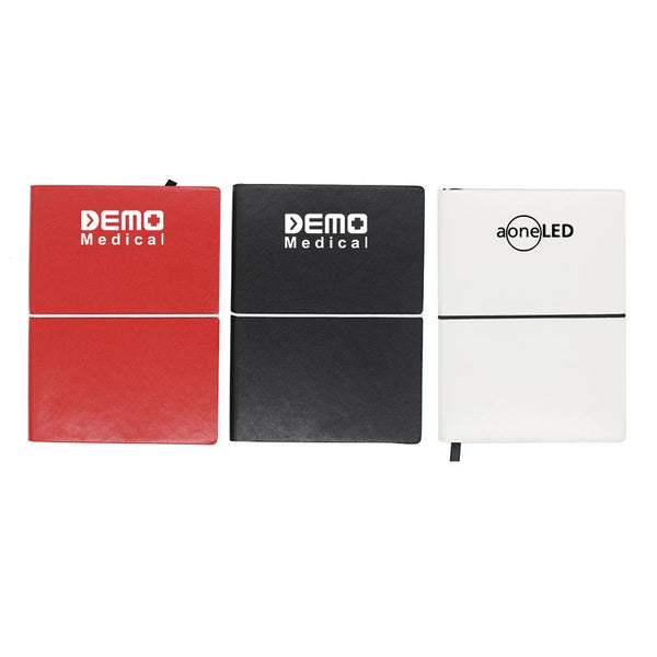 PU Business Notebook with Elastic Band