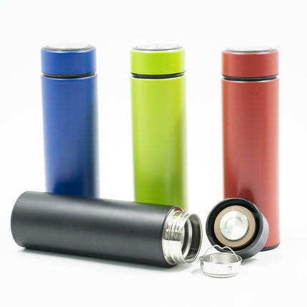 Matte Stainless Steel Thermos Bottle Drinkware One Dollar Only