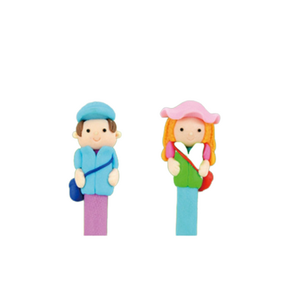 School Girl/Boy Design Figurine Pen Pens One Dollar Only