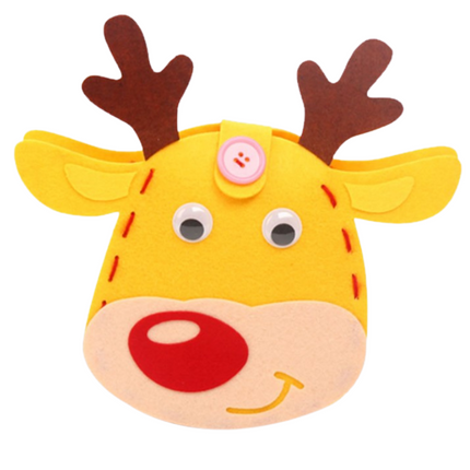 Christmas Theme DIY Bag Art Craft & D.I.Y One Dollar Only