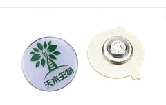 3x3cm Epoxy Paint Badges IWG FC One Dollar Only