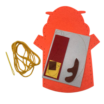 Christmas Theme DIY Hand Puppets Seasonal One Dollar Only