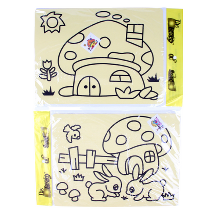 DIY Sand Painting Kit Art Craft & D.I.Y One Dollar Only