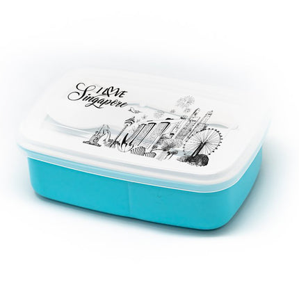 Plastic Lunch Box With Cutlery Personal Care One Dollar Only