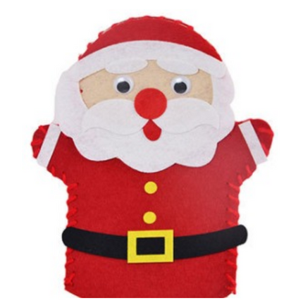 Christmas Theme DIY Hand Puppets Seasonal One Dollar Only