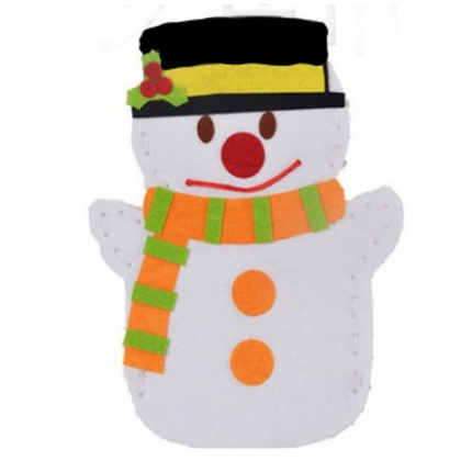 Christmas Theme DIY Hand Puppets Seasonal One Dollar Only