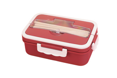 Plastic Lunch Box with Handle One Dollar Only