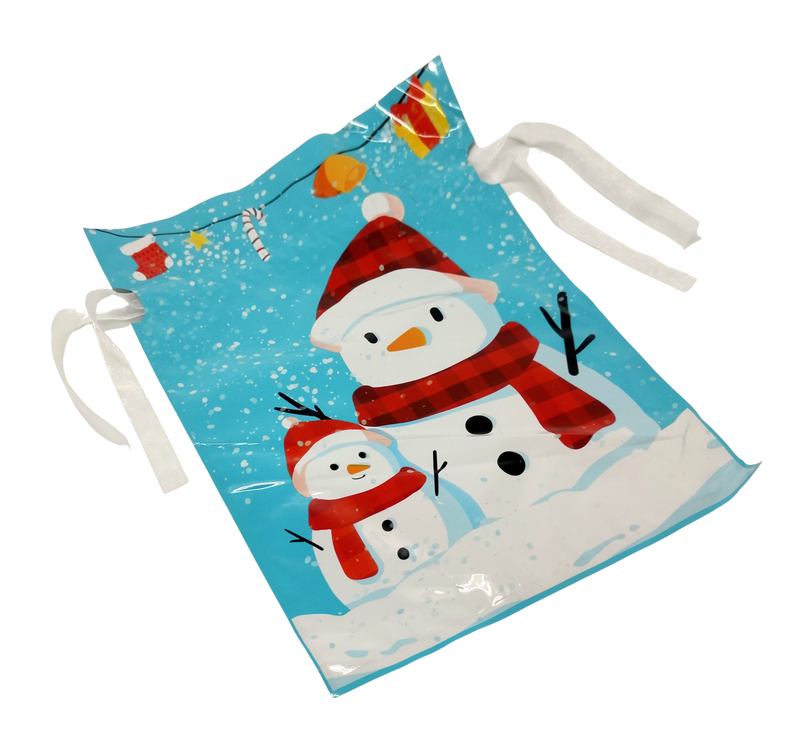 Christmas Theme Drawstring Gift Bag (Small） Seasonal One Dollar Only