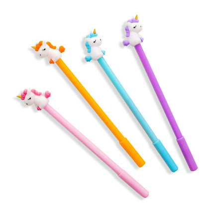 Whimsical Unicorn Themed Gel Ink Pen Pens One Dollar Only