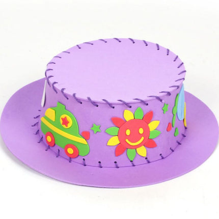 DIY EVA Foam Hat Art Craft & D.I.Y One Dollar Only