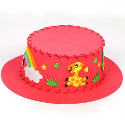 DIY EVA Foam Hat Art Craft & D.I.Y One Dollar Only