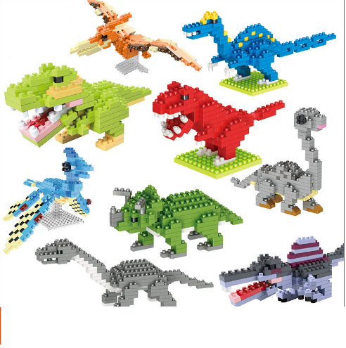 Dinosaur Nano Building Blocks Toy Games and Toys One Dollar Only
