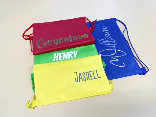 Drawstring Nylon Sports Bag (CCA Bag) Bags One Dollar Only