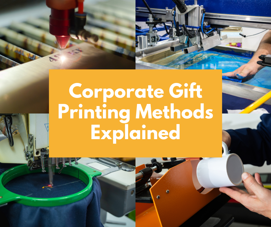 Corporate Gift Printing Methods Explained