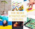 Fun School Holiday Indoor Activities for kids: Art and Craft + DIY and More