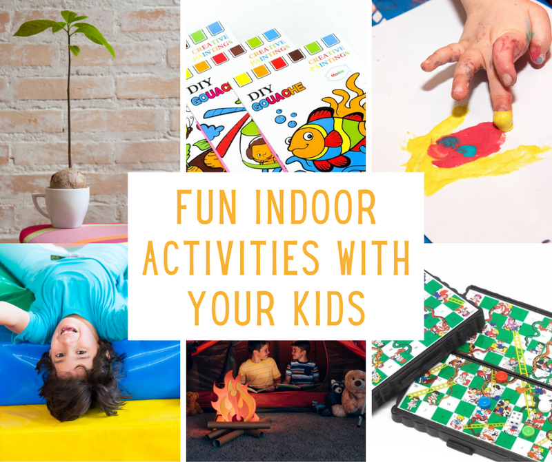 Fun School Holiday Indoor Activities for kids: Art and Craft + DIY and More