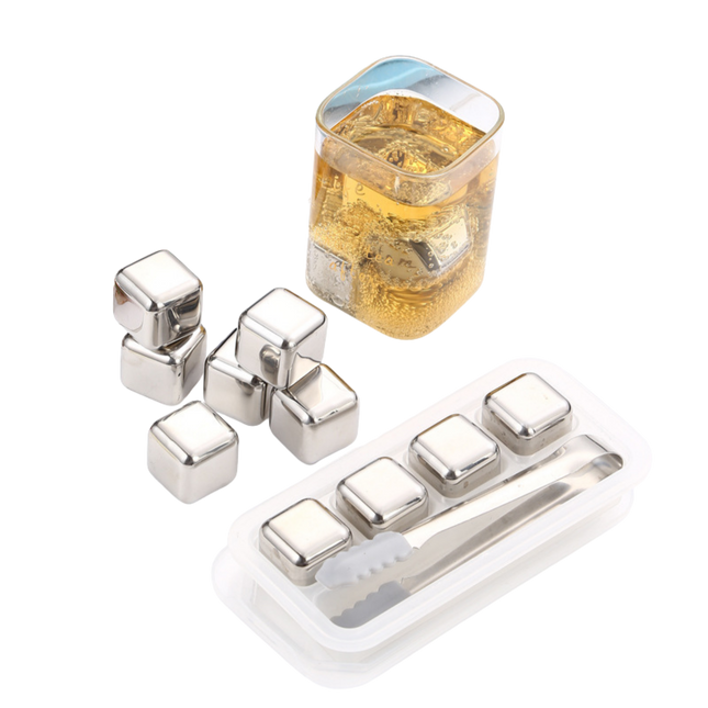 Stainless Steel Ice Cubes (Deliver In 4-6 weeks)