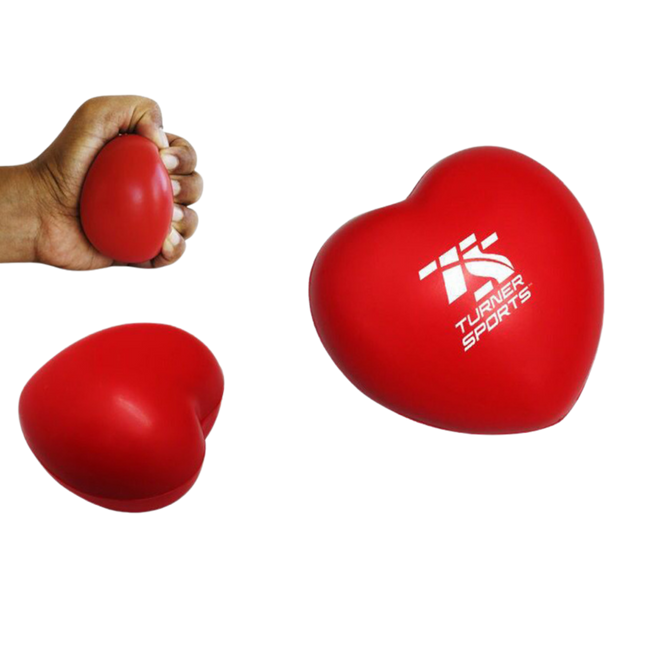 PU Foam Heart Shaped Stress Balls (Deliver in 4-6 weeks)
