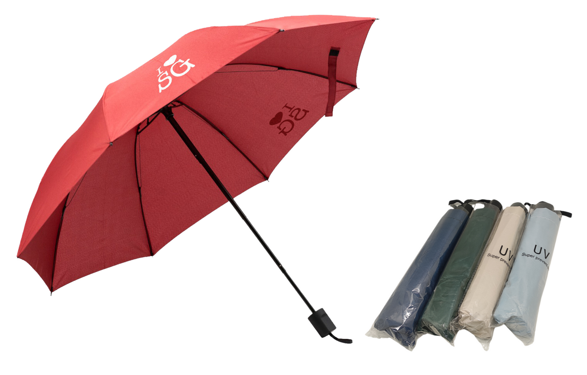 National Day 21 Inch Foldable Umbrella