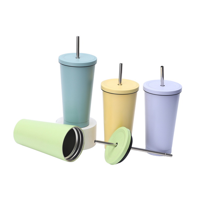 Stainless Steel Insulated Straw Cup (Deliver In 4-6 weeks)