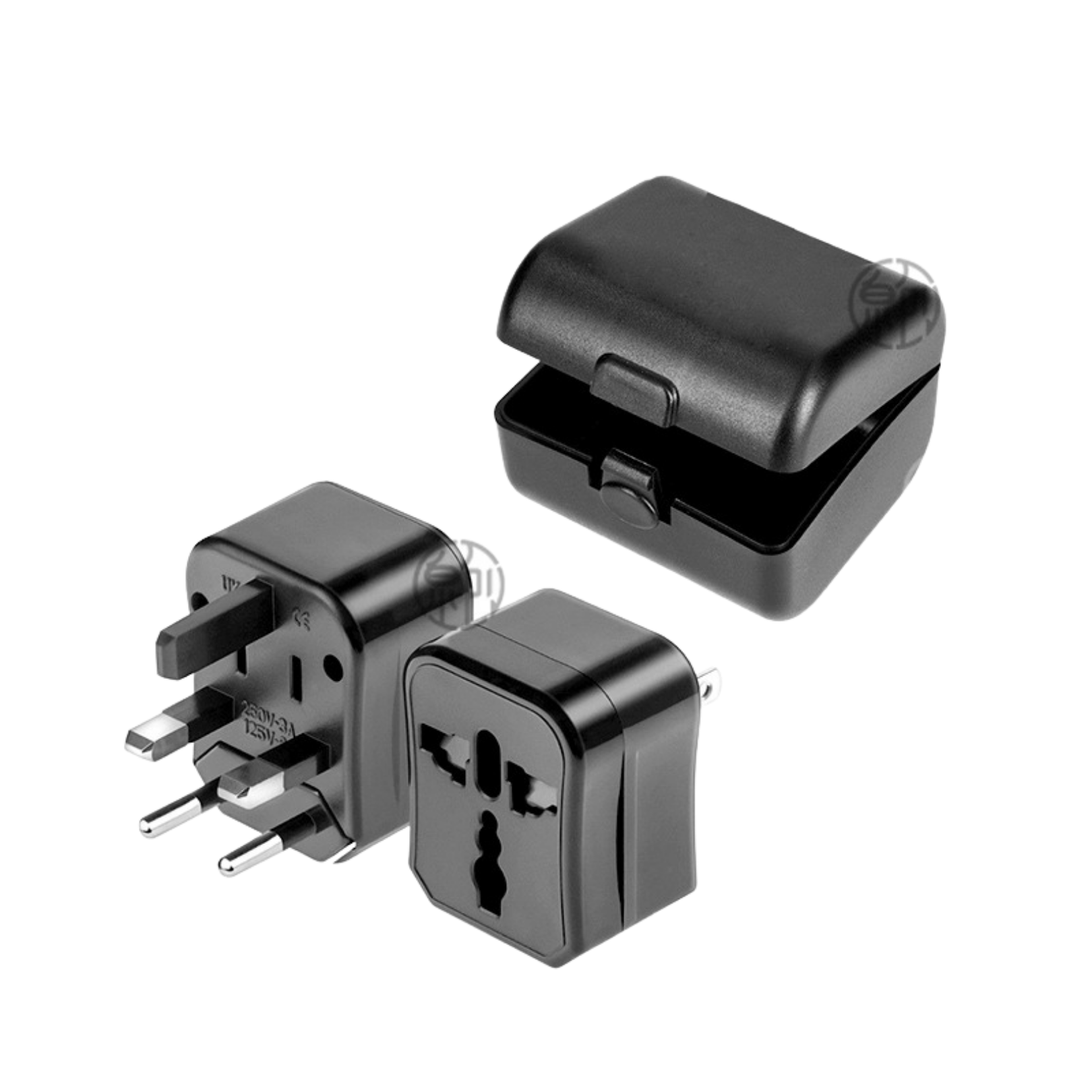 Compact Travel Adaptor (Deliver in 4-6 weeks) – One Dollar Only