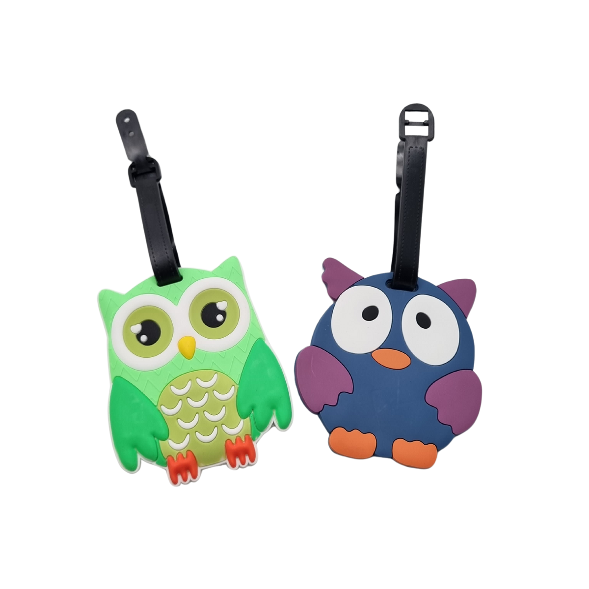 Cute Owl Animal Design Luggage Tag