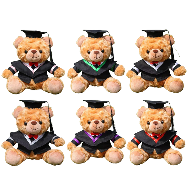 20cm Graduation Bear Soft Toy (Deliver in 4-6 weeks)