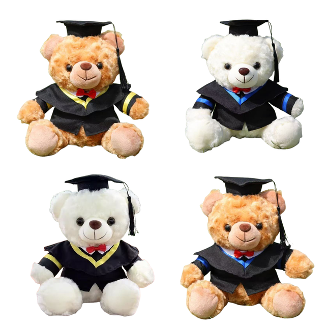 20cm Graduation Bear Soft Toy (Deliver in 4-6 weeks)