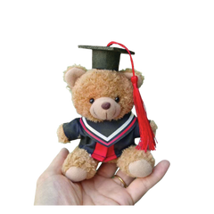 12cm Graduation Bear Keychain (Deliver in 4-6 weeks)