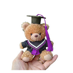 12cm Graduation Bear Keychain (Deliver in 4-6 weeks)