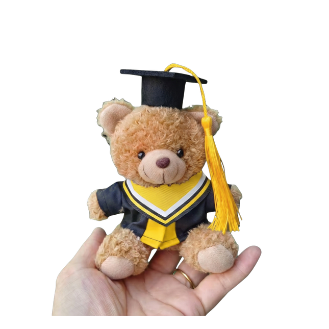 12cm Graduation Bear Keychain (Deliver in 4-6 weeks)
