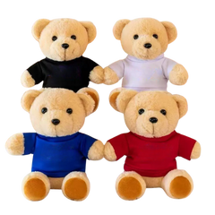 25cm T-Shirt Bear Soft Toy (Deliver in 4-6 weeks)