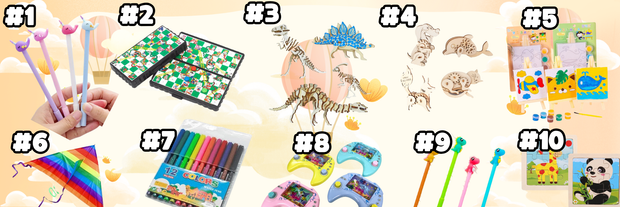 Banner image for: <h2>Top 10 Bestselling Children's Gifts</h2>